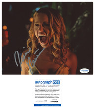 Jessica Rothe 'Happy Death Day' Actress Signed 8x10 Photo 'Tree Gelbman' ACOA