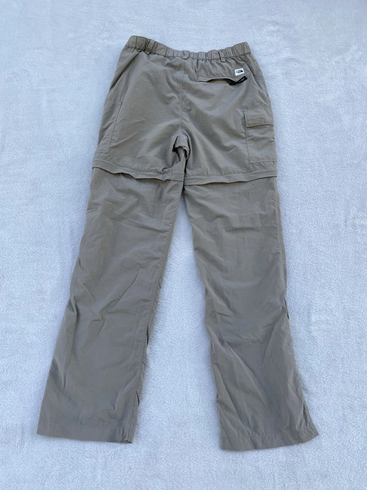 Pantalones convertibles para mujer THE NORTH FACE 100 % nailon exterior senderismo beige talla S Foto 3 de 4