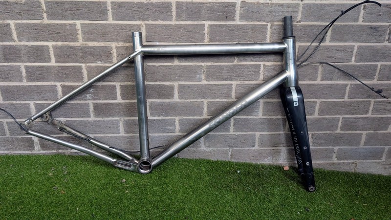 Sonder Camino Ti V3  Medium Frame And Bombtrack Hook Fork