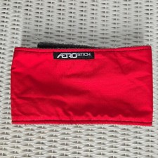 Red Aero Stitch Wrap Headband