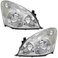 Scheinwerfer Set FüR Toyota Corolla Verso 2004-2007 HB3 HB4 Halogen Lwr Motor