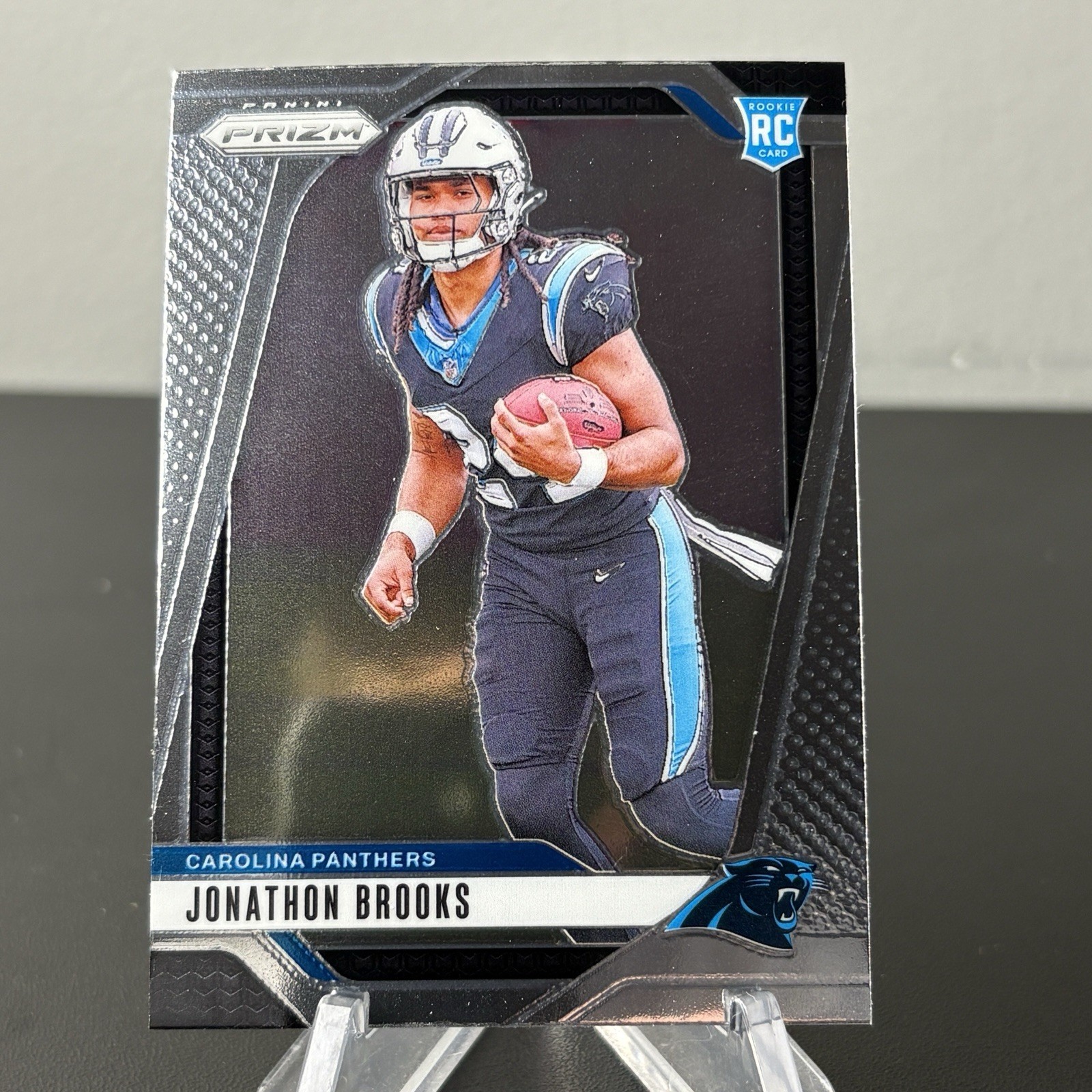 Jonathon Brooks 2024 Panini Prizm RC #357 Carolina Panthers Football Card