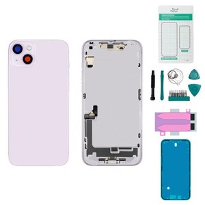 iPhone 14 Plus Gehäuse mit Backcover Violett - Set Versand aus Deutschland