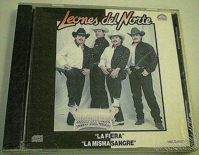 LEONES DEL NORTE~ La Fiera/La Misma Sangre~ Rare Norteno Music (NEW 1995 AFG CD)