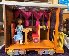 Dreamworks Spirit Untamed Lucky's Train Home Playset Horse DollAccessories