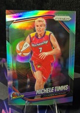 2025 Panini Prizm WNBA - Michele Timms #133 Silver Prizm