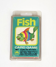 Vintage Fish Game Golden Western 45 Card Deck 1988 Rainbow - New