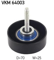 SKF VKM 64003 Abweichungs-/FüHrungsrolle, V-Rippenriemen FüR Mazda