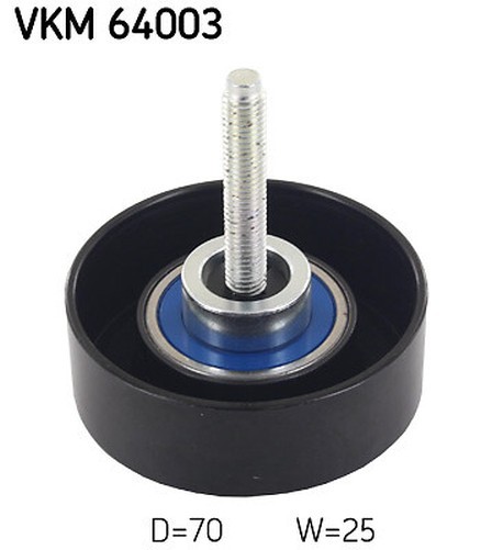 SKF VKM 64003 Abweichungs-/FüHrungsrolle, V-Rippenriemen FüR Mazda-image