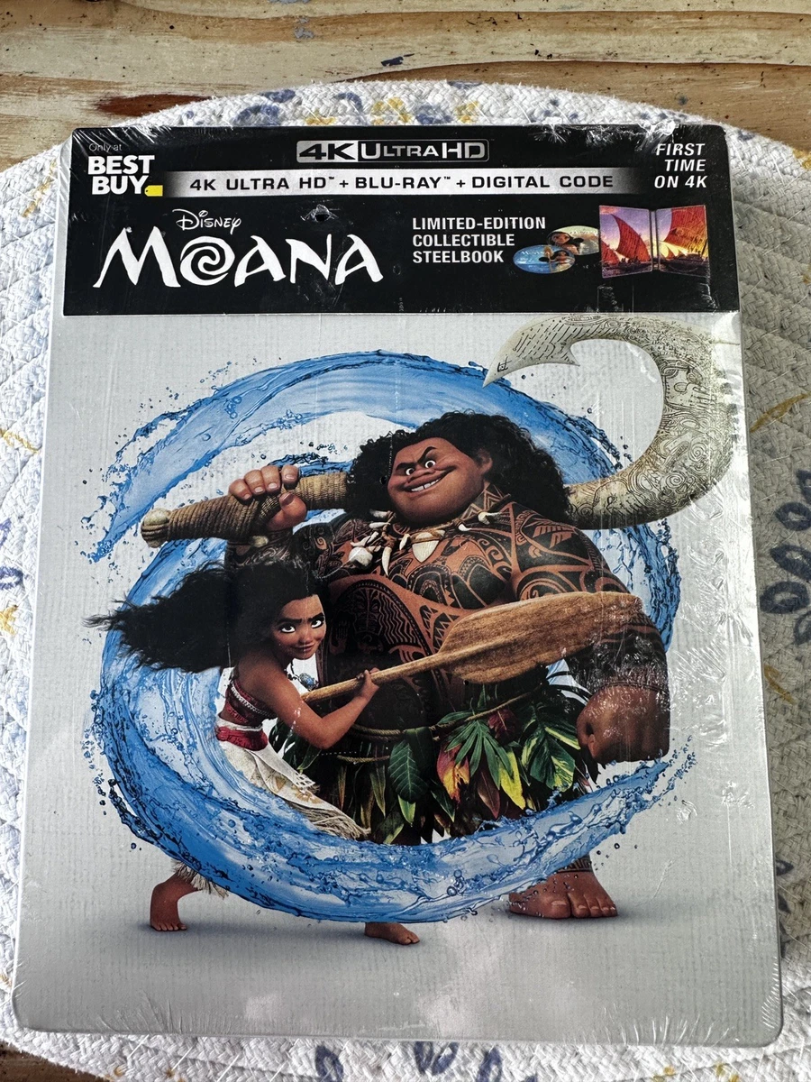 Moana Steelbook DVDs & Blu-ray Discs for sale - eBay