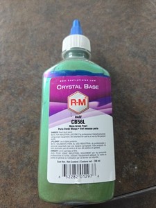 Diamont RM Paint Crystal Base Pearl CB56L Moss Green Pearl Filled To Line -C