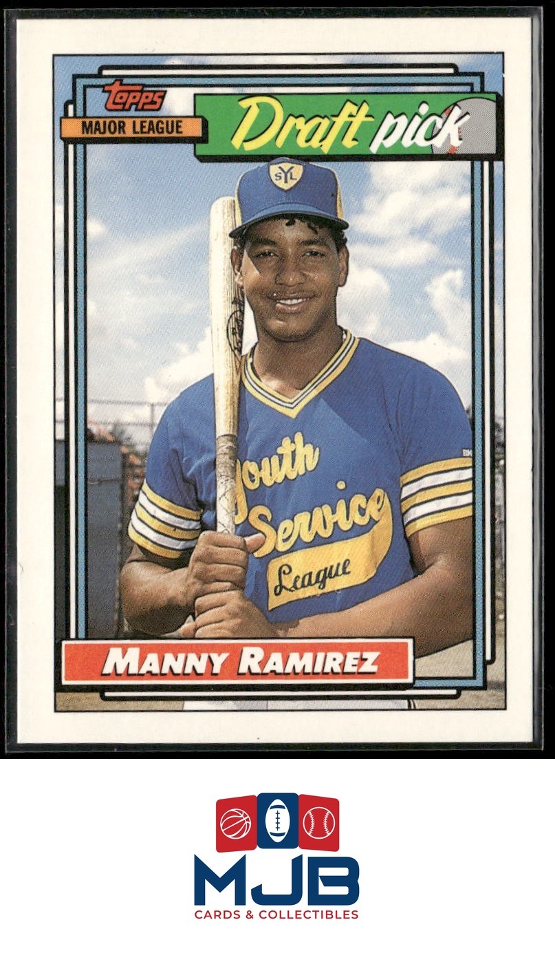 1992 Topps Manny Ramirez Rookie #156 Cleveland Indians