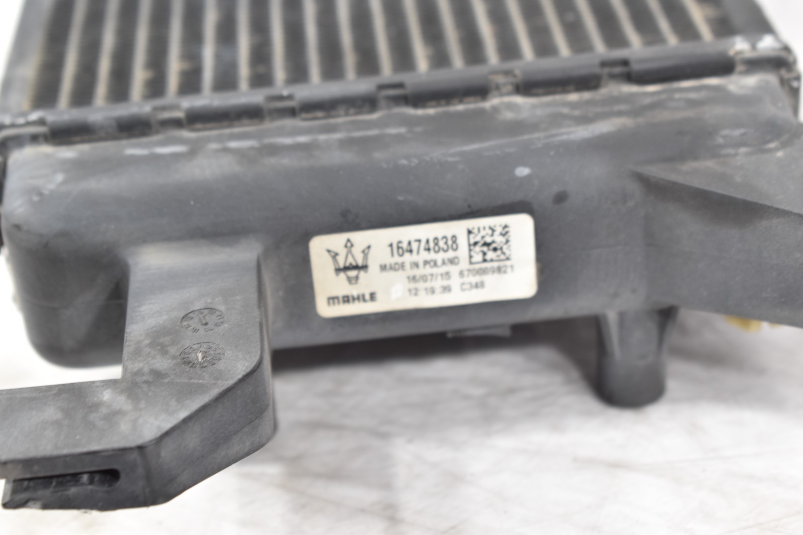 🚀 MASERATI GHIBLI 3.0L ENGINE COOLING COOLANT AUXILIARY RADIATOR OEM 2014-2020