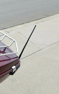 13'' inch Whip Rubber AM/FM/XM/CB Antenna Mast Power Radio for HARLEY-DAVIDSON