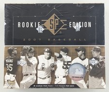 2007 Upper Deck SP Rookie Edition Baseball Hobby Box - Factory Sealed