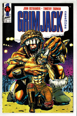 Grimjack Casefiles 4 (First 1990) of 5, reprints