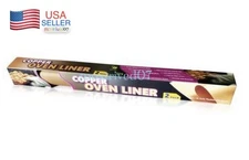 2 Pack Non-Stick Copper Oven Liner 20” X 16” Baking Cooking Sheet BBQ Grill Mat
