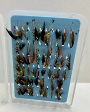 River Trout Flies 40+ Boxed Flies The Ultimate Wet Collection - Various Sizes