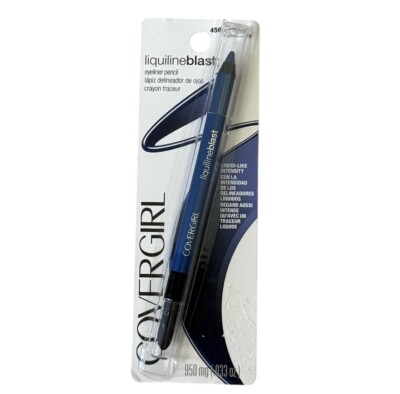 Covergirl LiquilineBlast Eyeliner Pencil 450 Blue Boom *PARTLY OPEN PACKAGING*