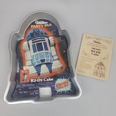 Vintage Wilton 1980 STAR WARS R2-D2 R2D2 Cake Pan Insert Instructions  2105-1294