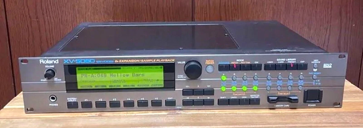 Roland XV-5080 128-Voice Synthesizer Module Used Japan