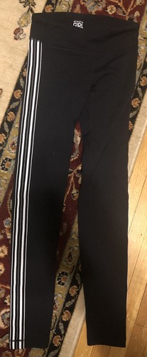 White Finish Line Athletic Leggings EUC 
