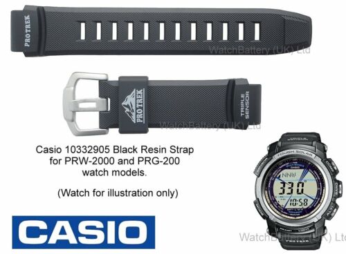 Reloj genuino con correa de reloj Casio PRW-2000, PRG-200, PRW2000, PRG200 PROTREK - Imagen 1 de 6