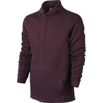 Nike Tech Fleece Vest Jacket Jacke Maroon Red 805164 681 New M