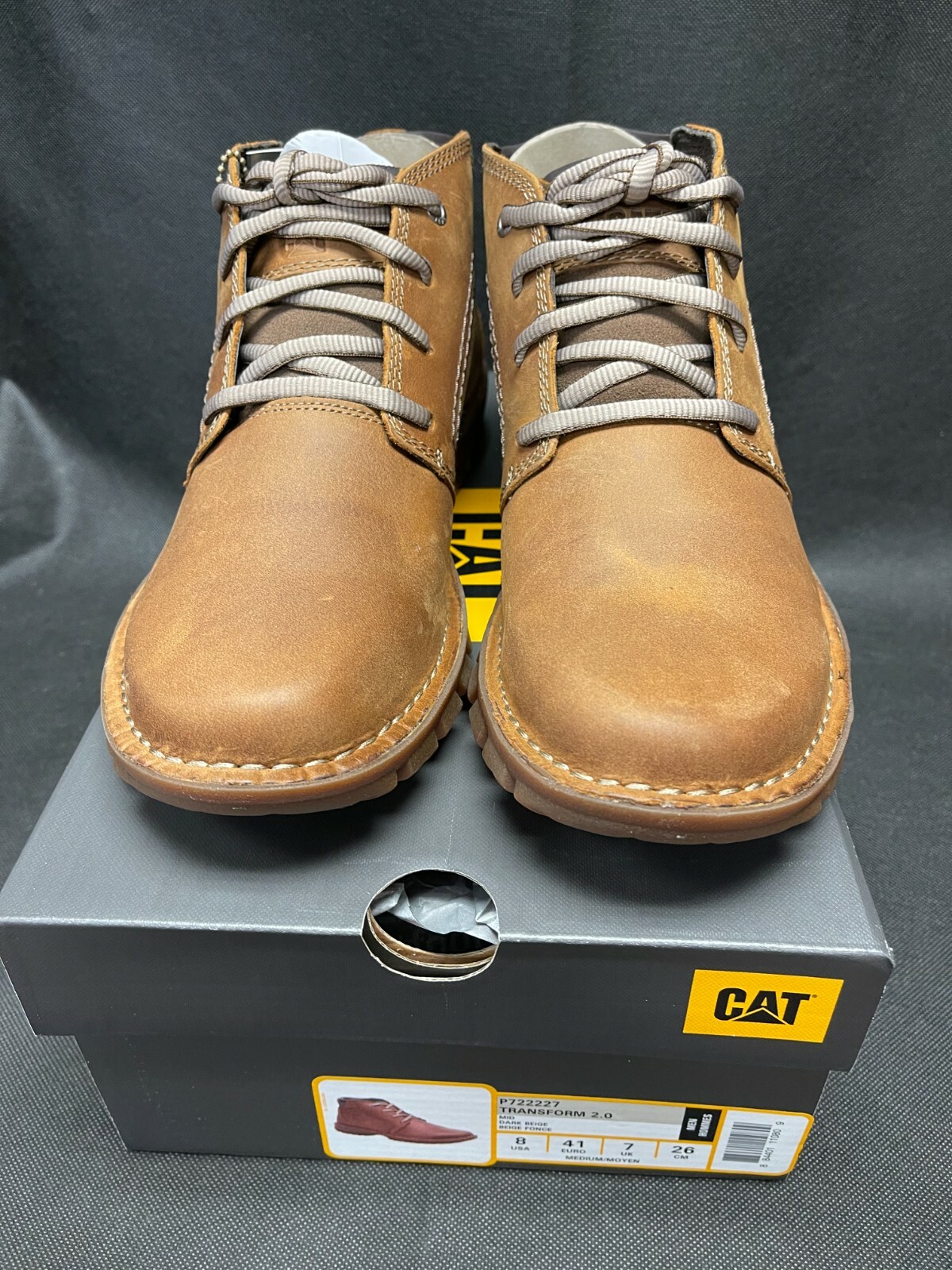 caterpillar men's transform 2.0 chukka boot