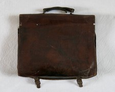CARTABLE ANCIEN, porte documents, ancien cartable, école, instituteur, ww1, ww2