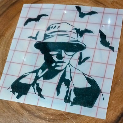 Fear and Loathing in Las Vegas Premium Vinyl Decal | Raoul Duke | Bat Country