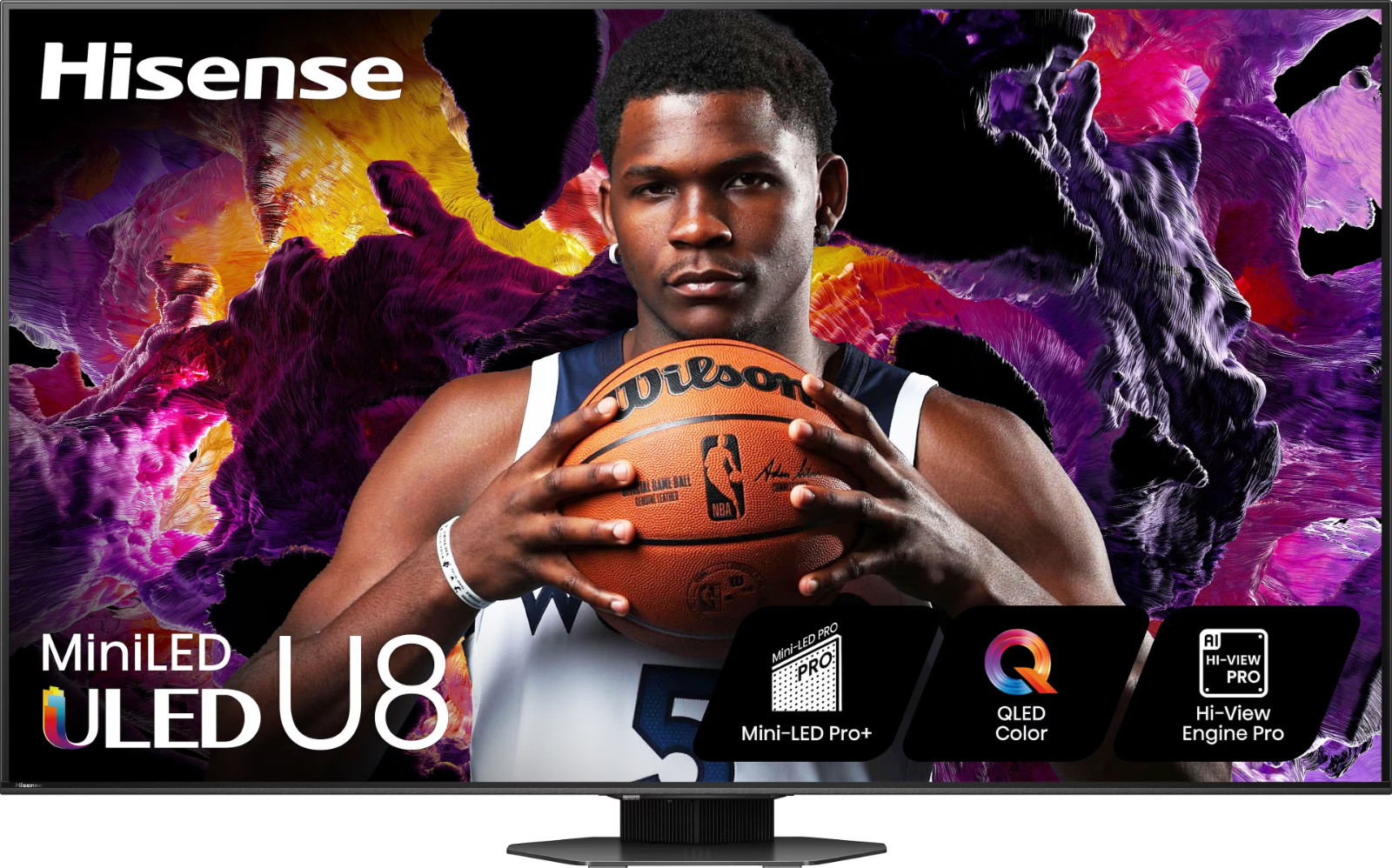 Hisense 65" Class U8 Series MiniLED 4K UHD QLED Smart Google TV 2024
