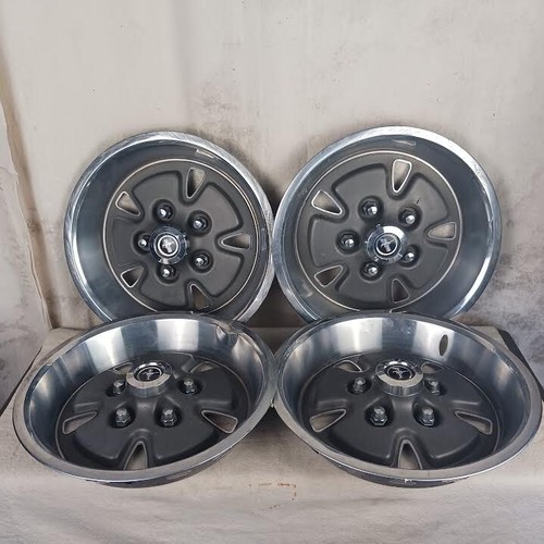 70's Ford Mustang Hubcaps OEM Set of 4