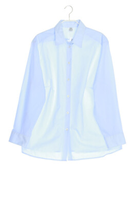 walbusch shirt Cotton 44 powder blue