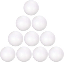 12Pcs 2" White Polystyrene Foam Balls Smooth round Solid Ball for Crafts, Art, D