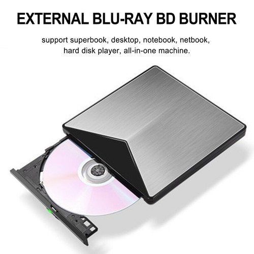 Genuine Bluray Burner External USB 3.0 Ultra Slim DVD BD Recorder Drive S5 - Afbeelding 7 van 10