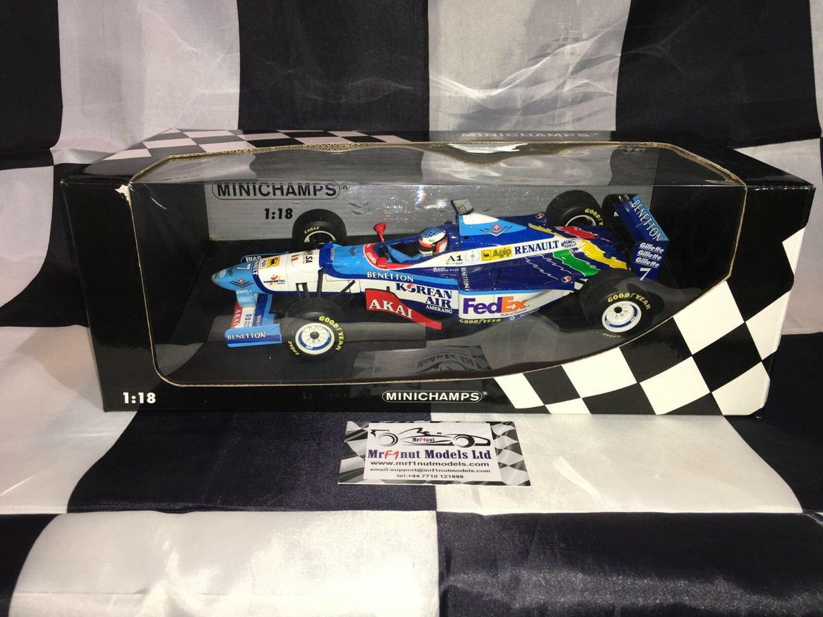 1:18 Minichamps #180970007 Jean Alesi Benetton B197 #7 1997 | eBay