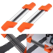 2PCS 2 IN 1 Easy Chainsaw File Chain Sharpener Kit 4.0mm For Stihl 3/8" P