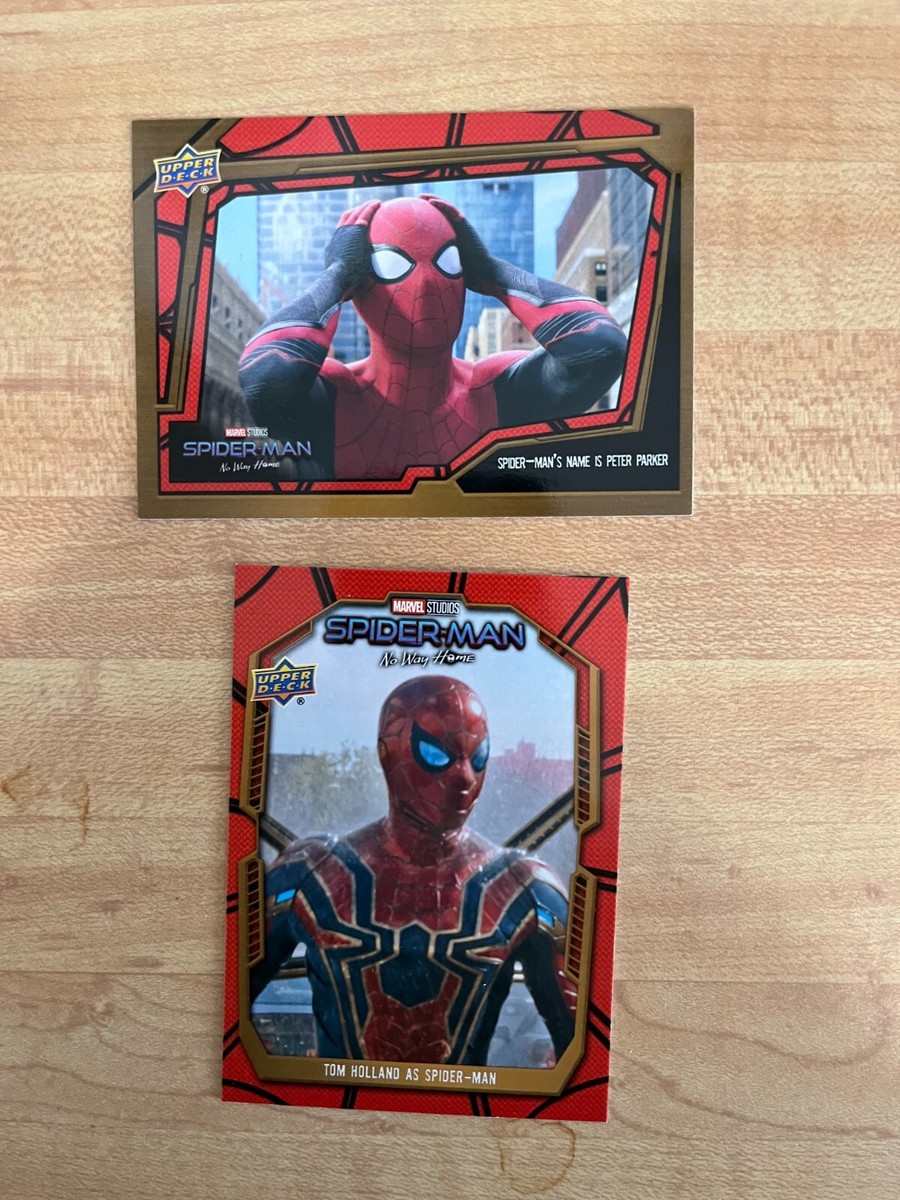 2023 Upper Deck Spiderman No Way Home Set W/ Ensemble Inserts - 50