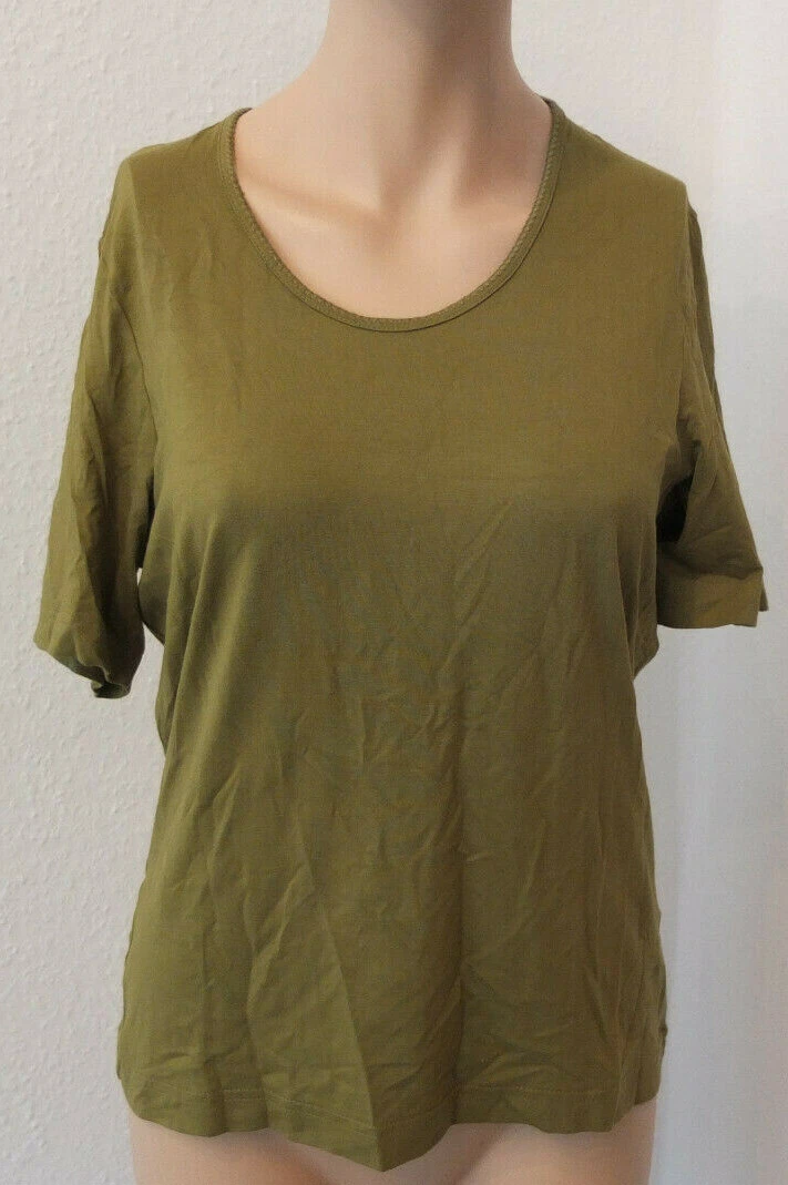 Taifun 471421-16323 T-Shirt, con Motivo Bianco, 52 Donna