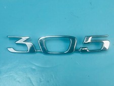 Peugeot 305 Front Bonnet Hood Metal Emblem Stemma NOS
