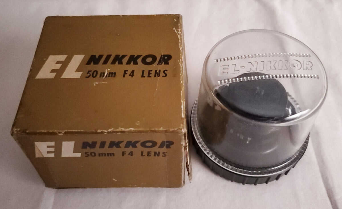 Nikon EL-NIKKOR　50mm f4 Nikon El–Nikkor 50mm F4 Enlarging Lens | eBay