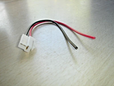 New Icom, Kenwood, Maxon style T shape 2 pin dc connector short power tail