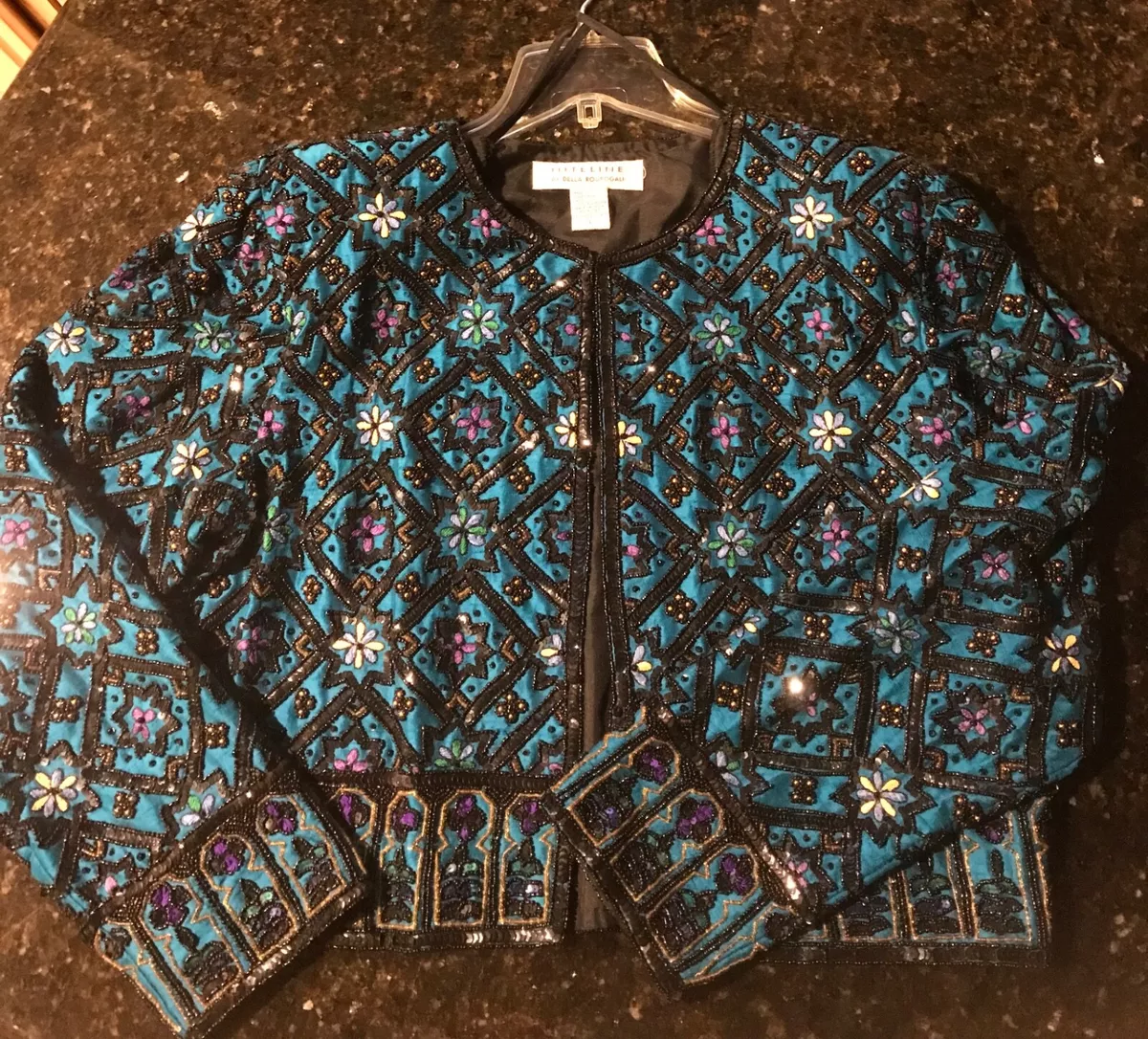 Vintage shop beaded jacket