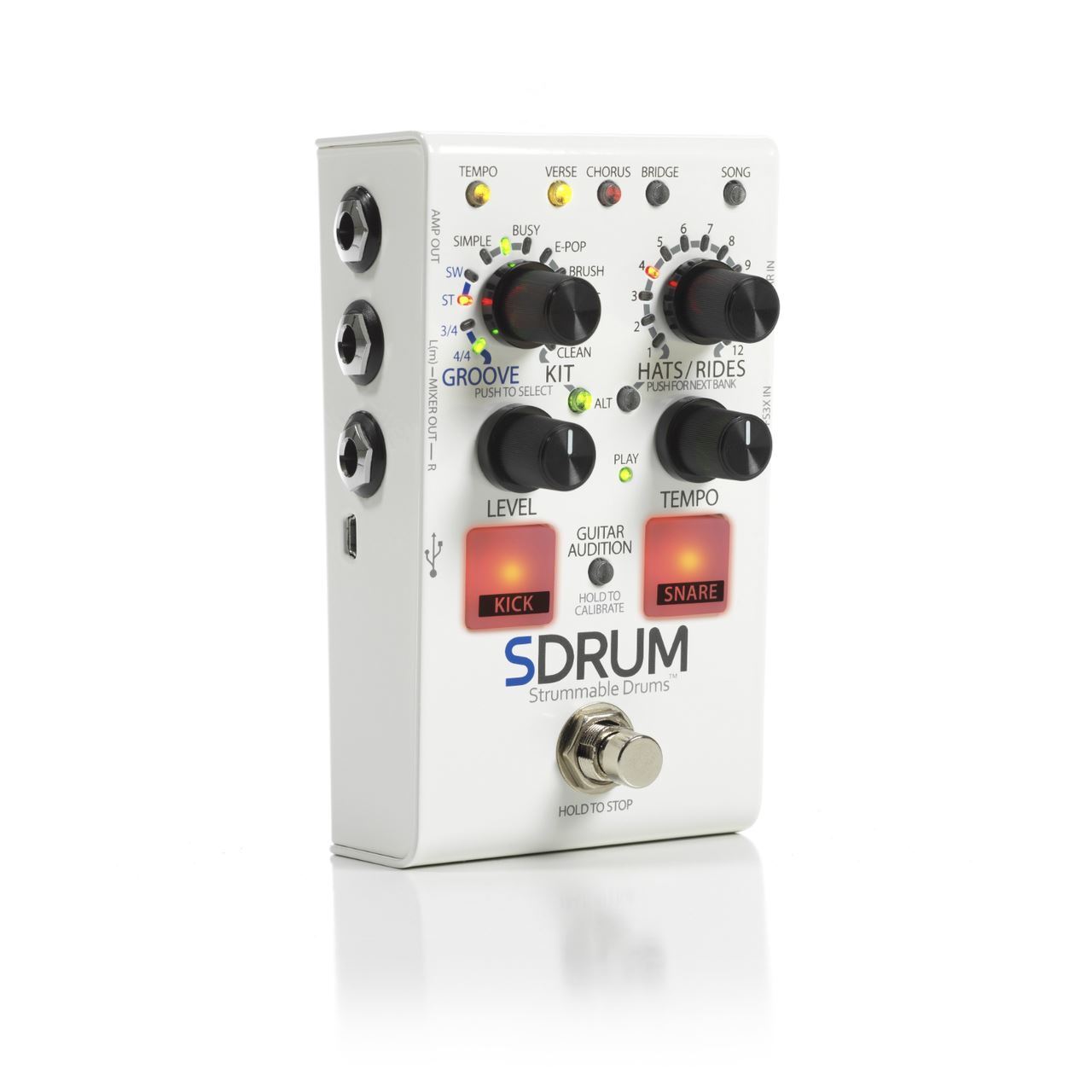 Педаль для бренчания на барабанах Digitech SDRUM
