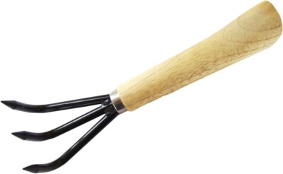 220 mm Kohlenstoffstahl Wurzelhaken (3 Zinken)