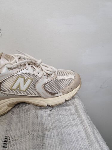 new balance 530 sneaker mens size 10 cream beige running shoe gym - Picture 13 of 16