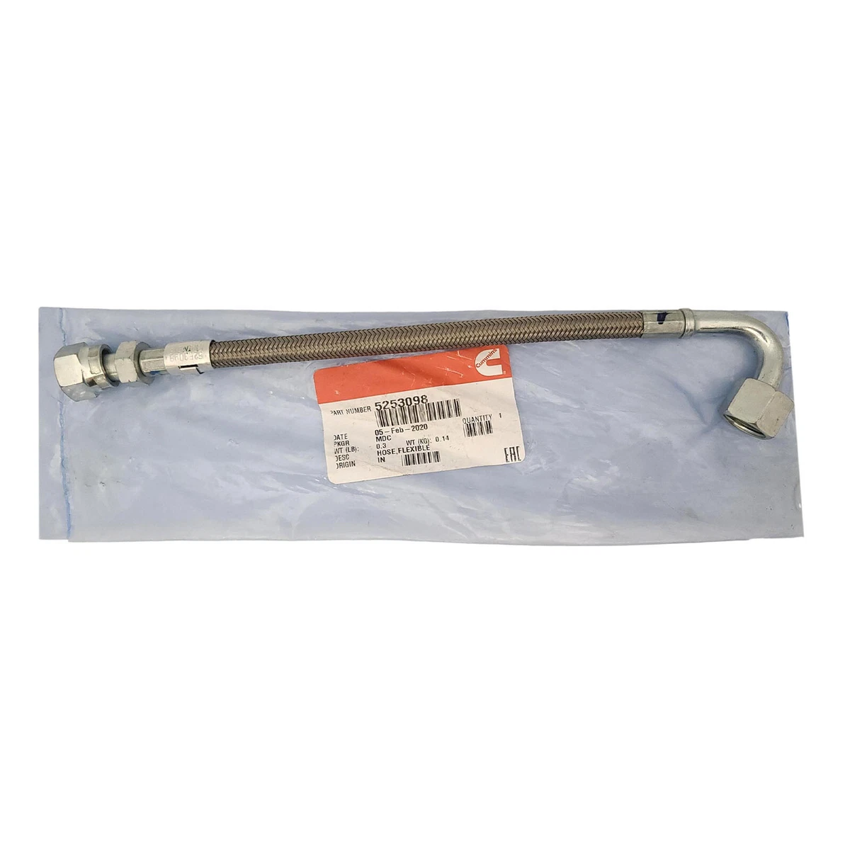 OEM CUMMINS HOSE,FLEXIBLE 5253098 | eBay 