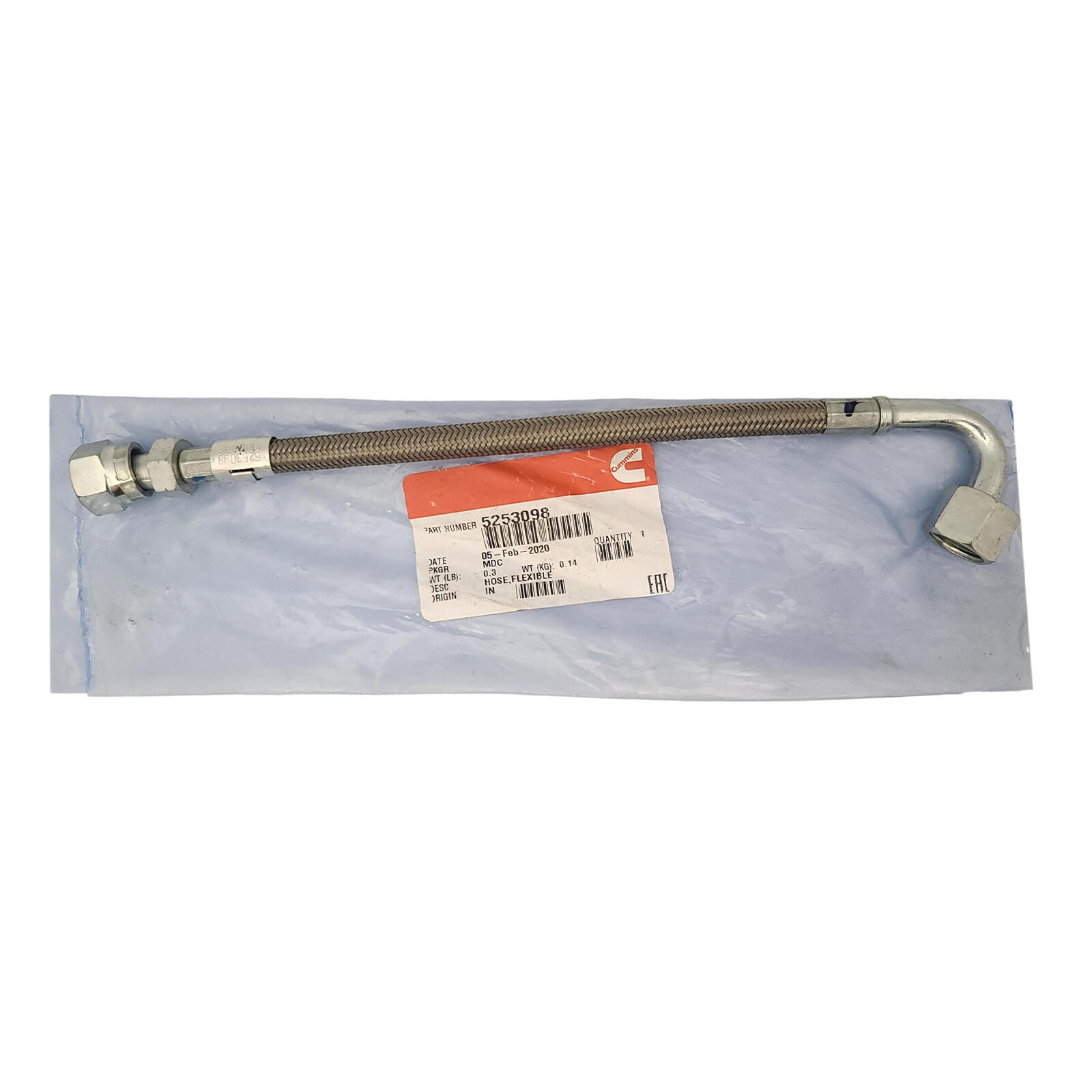 OEM CUMMINS HOSE,FLEXIBLE 5253098 | eBay
