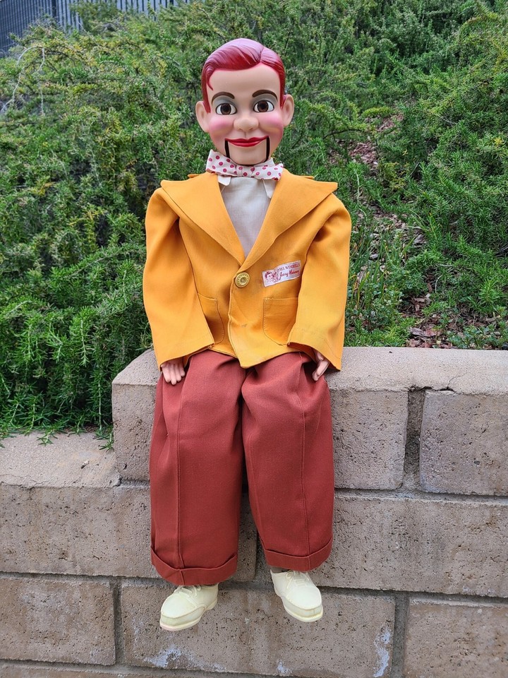Moving Eyes Jerry Mahoney Ventriloquist Dummy Puppet Doll Paul Winchell ...